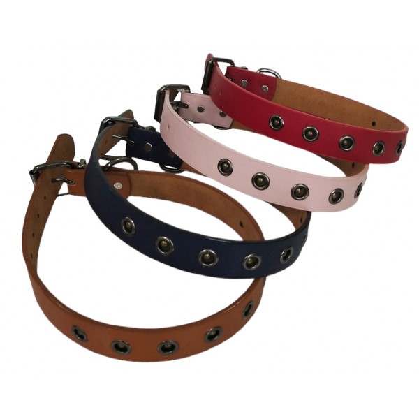 ΠΕΡΙΛΑΙΜΙΟ ΣΚΥΛΟΥ ΔΕΡΜΑΤΙΝΟ ΔΙΑΦΟΡΑ ΧΡΩΜΑΤΑ 47Χ2CM